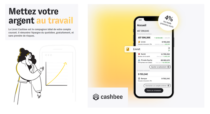 Cashbee meilleur Livret d'épargne 