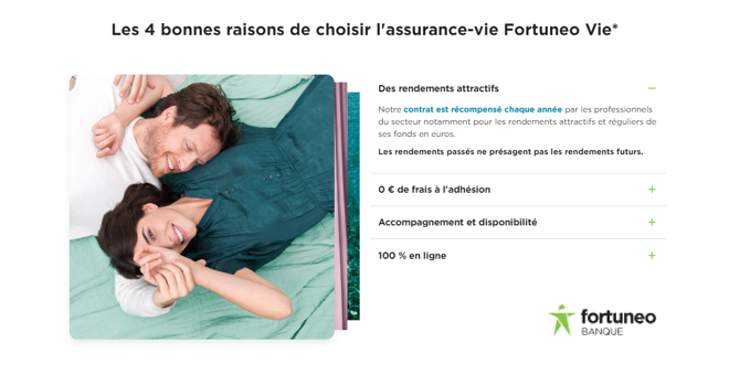 Fortuneo Vie meilleure assurance-vie